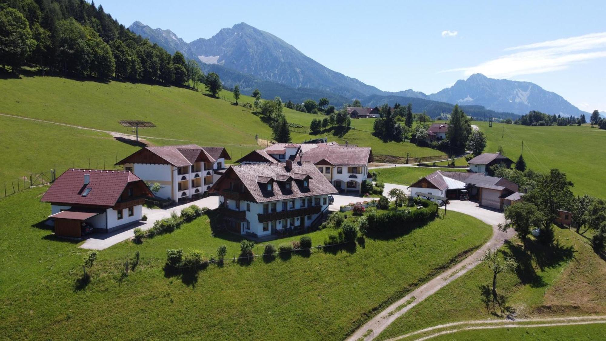 Berggasthof Zottensberg Edlbach Bagian luar foto