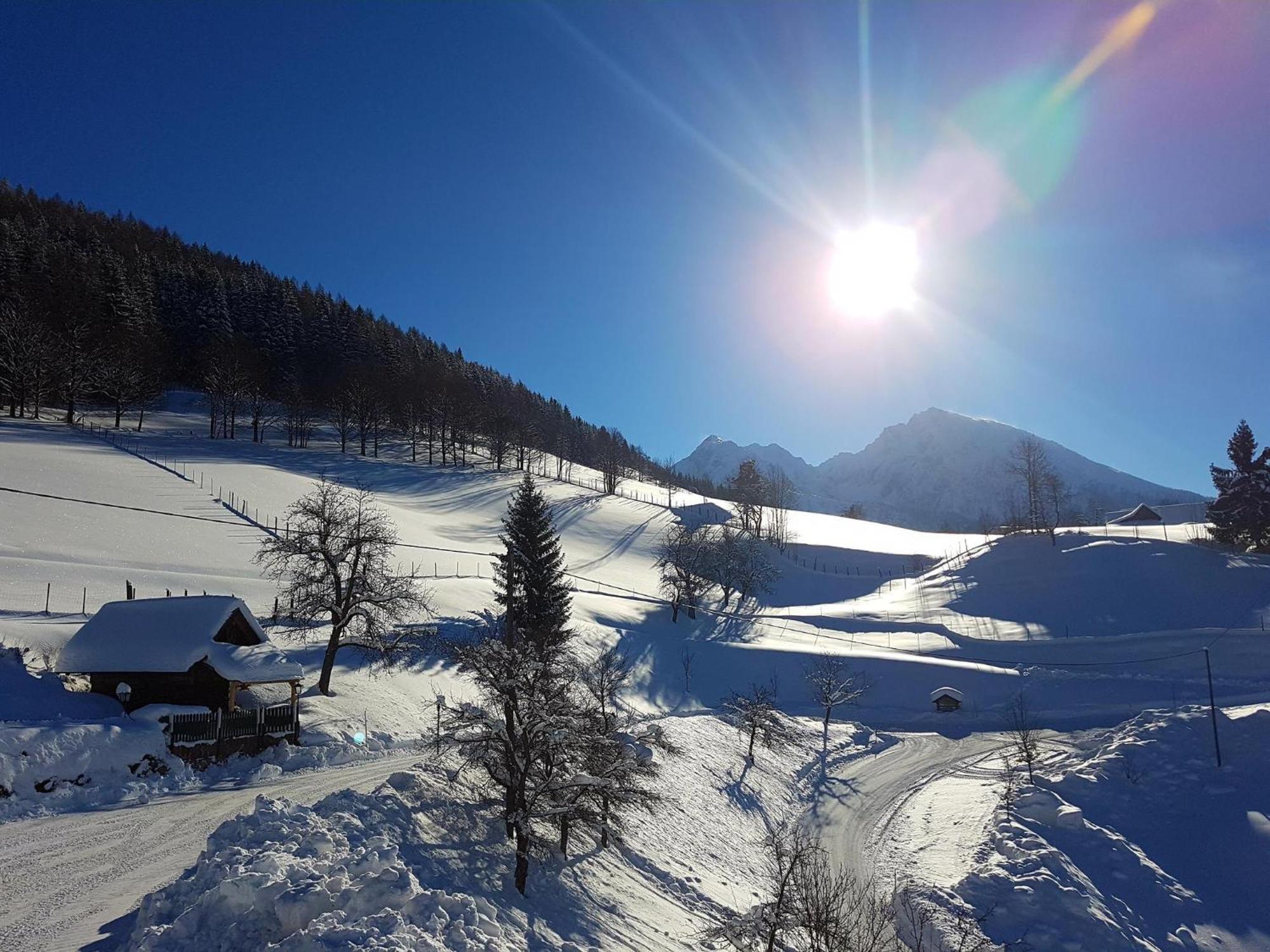 Berggasthof Zottensberg Edlbach Bagian luar foto